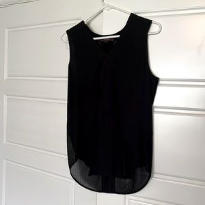Sexy yet classy Johnston and Murphy black tank.